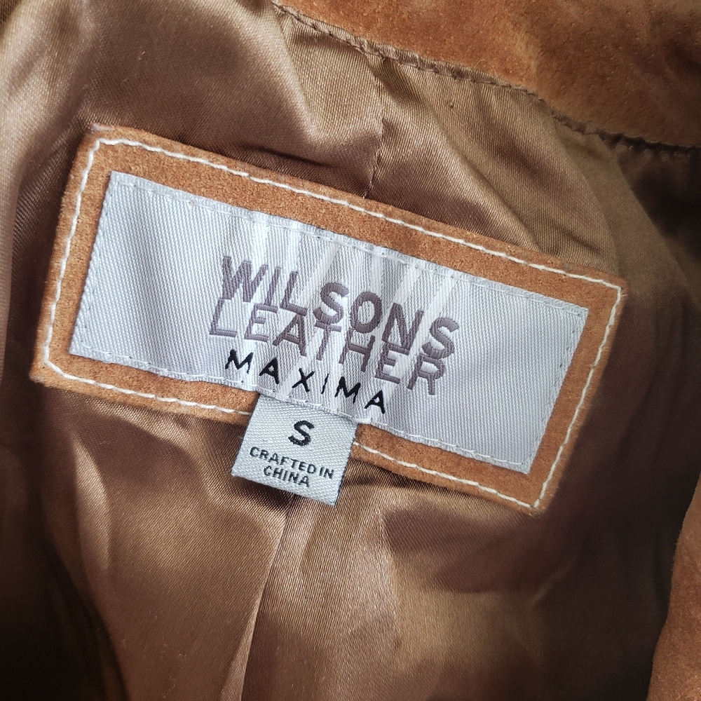Wilsons Leather Maxima Leather Suede Jacket - Picture 5 of 16